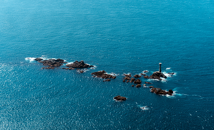 Longships Lighthouse - Skybus Route to the Isles of Scilly